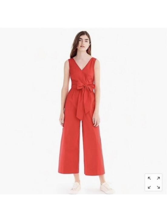 J. Crew Dresses & Skirts - J.Crew Womens Red Jumpsuit Size 4
